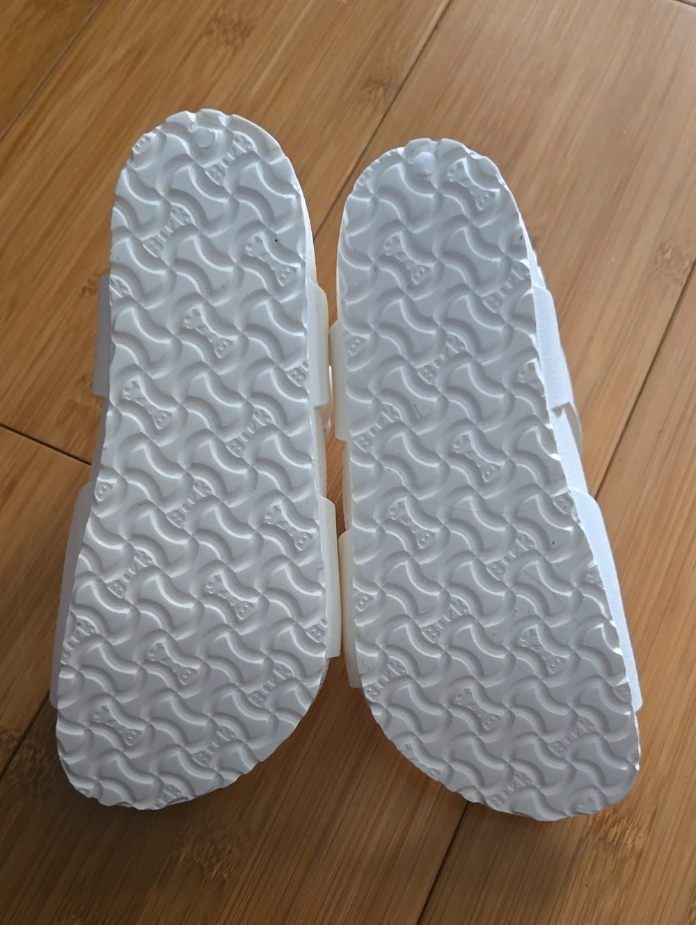 New Birkenstock Kids' White Rio Foam Sandals  - 29